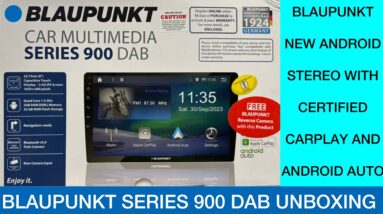 Blaupunkt series 900 DAB unboxing with certified wireless carplay and android auto Blaupunkt INDIA