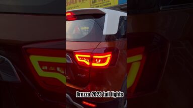 Vitara brezza modified tail lights #brezza #vitarabrezza ￼