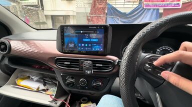 Cheapest 360 degree camera and stereo installation in Hyundai Aura Mtrax 360 degree camera stereo