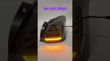 Maruti swift rear tail lamp # Sahiba car # fancy brake lights for Maruti swift  #swift 2023 upgrade