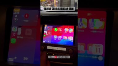 Toyota Camry installed with Onkyo X-QD1800 with 360 degree camera at Sahiba car Delhi 8/128 gb ram