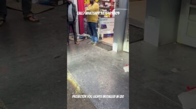 Projector fog lights installed in i20 elite