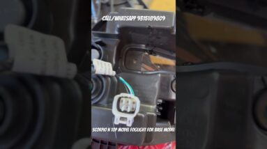 Scorpio N base model orignal Mahindra DRL foglamps Mahindra orignal