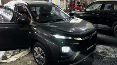 Fronx base model modified with 360 degree camera Nippon 9 pro ultra and top model steering