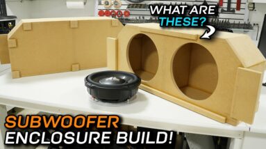 Intricate Subwoofer Enclosure Build! (& How I DESTROYED my Router Table)