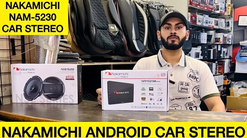 Nakamichi android car stereo with wireless apple CarPlay and android auto | Nakamichi NAM5230