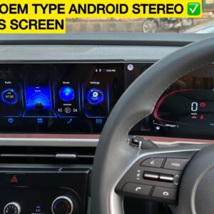 Creta 2024 facelift OEM type 12.38 inches android stereo | Creta OEM android stereo