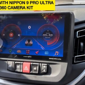 Nippon android car stereo with 360 degree camera in Celerio 2024 facelift | Nippon 9 pro ultra