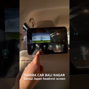 Sansui Japan headrest screen for car Full android headrest screen #sansui #headrestscreen