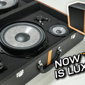 These car speakers come in their own custom suitcase! - Focal Inside P60 Kit