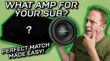 Pick the BEST amplifier for your subwoofer! MADE EASY!
