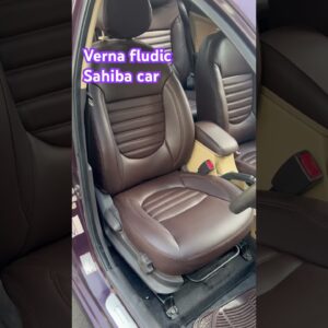 Verna fludic premium car seat cover # sahiba car