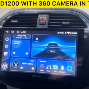 Onkyo X-qd 1200 with 360 camera kit in Tata Tiago | Onkyo android stereo with 360 | Onkyo qd 1200