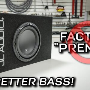 5 Reasons to AVOID factory “premium” subwoofers! Get THIS instead!