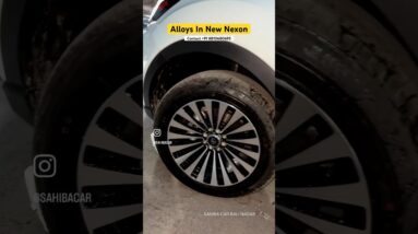 Alloys in new nexon #sahiba #caraccessories #trendingreelsvideo #dailypost #newshortvideo #alloys