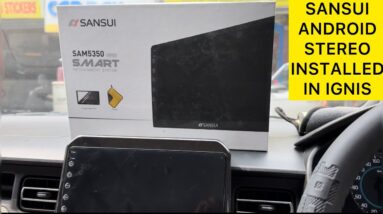 Sansui android stereo SAM5350 installed in ignis 2024