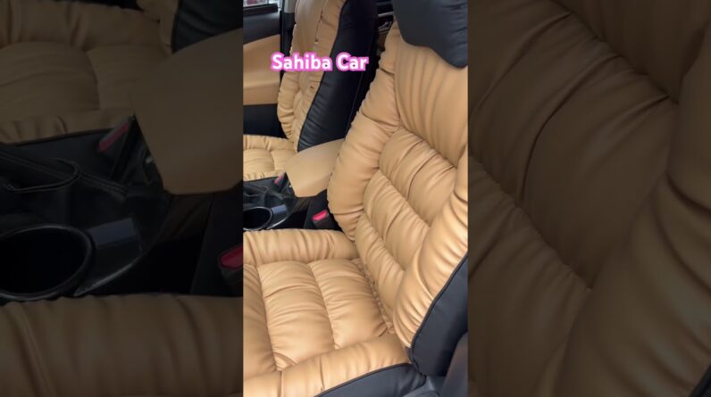 New Inova Crysta 2024 # premium car seat cover inova Crysta # luxury car seat cover # sahiba car