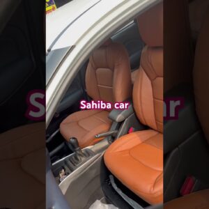 Maruti Baleno 2024 premium tan seat cover # sahiba car