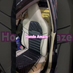 Honda amaze premium car seat cover # Sahiba car