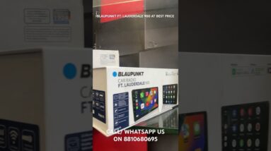 BLAUPUNKT FT. LAUDERDALE 900 Blaupunkt Android stereo with certified apple carplay and android auto