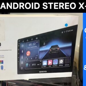 Onkyo X-QD1120 Android stereo with certified wireless apple carplay & Android auto #onkyo #carstereo