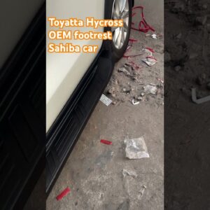 Toyatta Hycross OEM footrest # sidestep toyatta Hycross # sahiba car # 9818024201