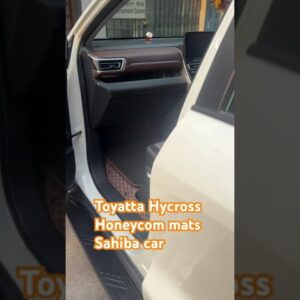 Toyatta Hycross honeycom  mats # sahiba car # Hycross mats # 9818024201