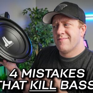 4 Subwoofer Mistakes that Destroy Bass! Sub System Planning Mistakes