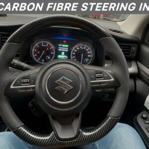 Ertiga 2024 modified carbon fibre steering wheel replacement #ertigamodified #ertigaindonesia