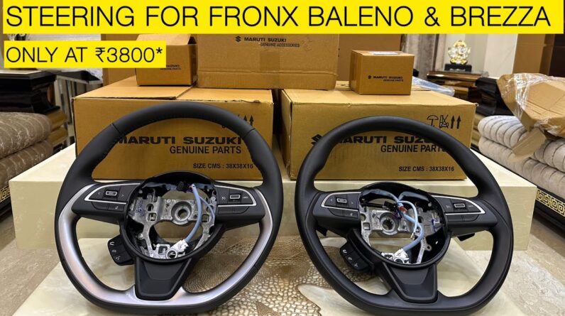 Maruti Suzuki genuine steering for Fronx Baleno and brezza | Top model steering for Fronx brezza