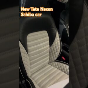 New Tata Nexon 2024 premium car seat cover # Tata Nexon car seat cover # Sahiba car