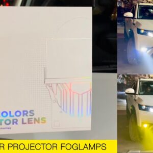 Projector lamps for car in trio color | three color projector laser lens for car #projectorlamp