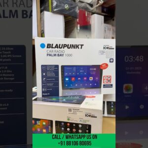 Blaupunkt new android car stereo Palm Bay 1000 with certified wireless CarPlay and android auto