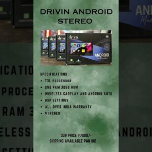 Drivin android stereo #drivin #androidstereo #sahibacar  #carstereo