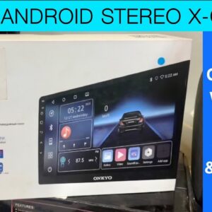 Onkyo X-Qd1120 android stereo with certified wireless CarPlay and android auto