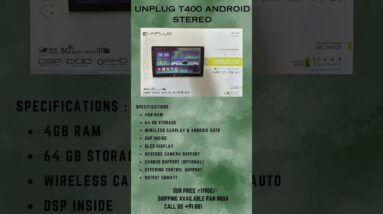 Unplug T400 android stereo #unplug #androidstereo #carmodification