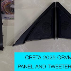 Creta autofold ORVM mirror panels and tweeter sachets #creta2025 #cretaindia #cretamodifed