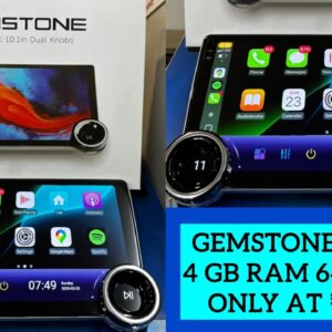 Gemstone android stereo dual knob 10 inches stereo with 4GB ram 64GB ROM | Gemstone dual knob stereo