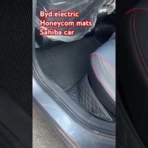 Byd electric car 2025 honeycom mats # Sahiba car