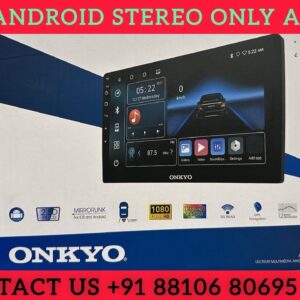 Onkyo new android stereo with wireless CarPlay and android auto | Onkyo X-qd1150 and reverse camera