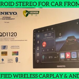 Onkyo android car stereo 1120| best infotainment system for car in india | Onkyo infotainment system