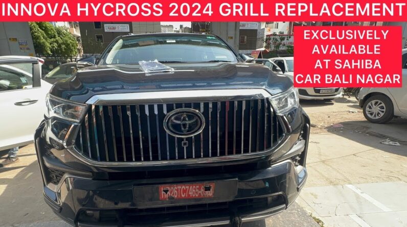 Innova hycross maybach grill | Maybach Grill For Toyota Hycross | Innova Hycross modified