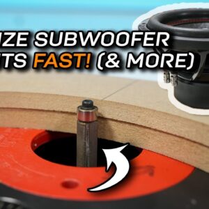 Quick Resize Trick for Pro Car Audio Cutouts (You Need This Bit!)
