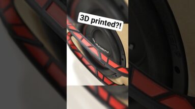 3D Printing a Subwoofer Grill!