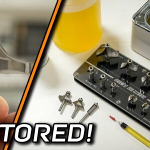 The Router Bit Secret, USE THIS! - Clean & Protect to Save $$$