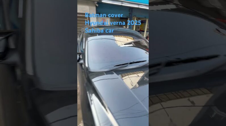 Batman mirror cover Hyundai verna 2025 # batman mirror cover Maruti # sahiba car