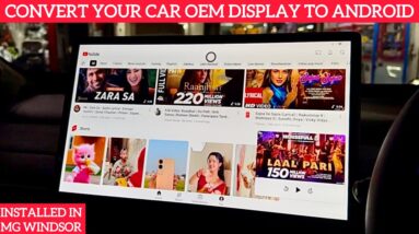 Android Box for Mg Windsor | Convert your Car OEM Stereo to android