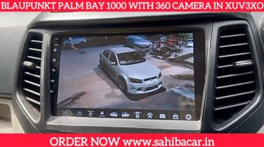 Blaupunkt Palm Bay 1000 with Blaupunkt 360 camera kit in Mahindra 3XO