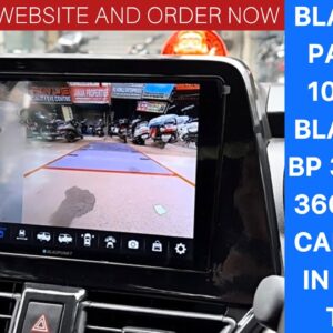 Blaupunkt Palm Bay 1000 with Blaupunkt 360 Camera kit BP3600 in Toyota Taisor