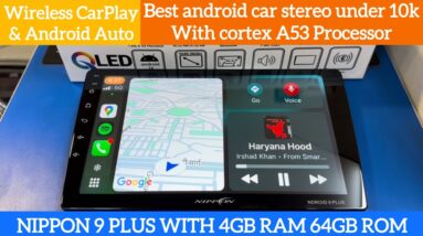 Nippon Android stereo 9 plus with 4Gb Ram and 64 GB storage